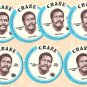 1976 Crane Potato Chips football disc card James Harris Los Angeles Rams NM/M OC 7 cards LOT3