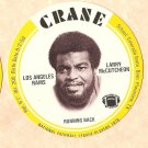 1976 Crane Potato Chips football disc card Larry McCutcheon Los Angeles Rams NM/M 3 cards
