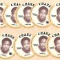 1976 Crane Potato Chips football disc card Greg Pruitt Cleveland Browns NM/M 9 cards