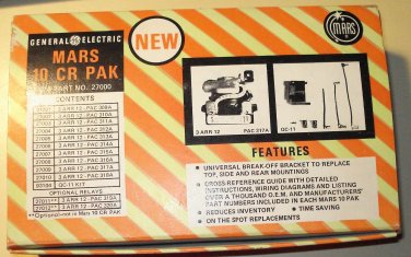 Mars General Electric GE 10 CR Pak (pack) M/A Part #27000 - original empty box