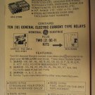 Mars General Electric GE 10 CR Pak electric relay 16 pages cross reference guide - 1971