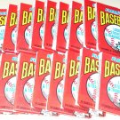 17 packs 1991 Fleer Baseball card wax packs, never opened, MINT, 14 cards each