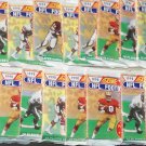 18 packs 1990 Score Footballcard wax packs, Series 2, never opened, MINT, 16 cards each