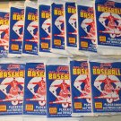 13 packs 1989 Score Baseball card wax packs, never opened, MINT, 16 cards each