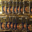 17 packs 1991 Fleer Ultra Baseball card (wax) foil packs, never opened, 14 cards per pack
