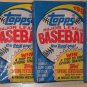4 packs 1989 Topps Baseball card wax packs, never opened - 15 card packs, LOT #2