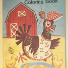 Henny Penny Coloring Book, Artcraft late 1950's - early 1960's, nice shape, complete