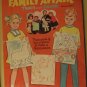 Whitman Pub. Family Affair Trace & Color coloring book, 1969, based on TV show, Brian Keith