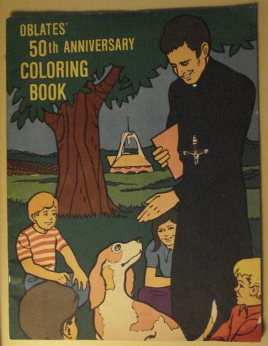 Oblates' 50th Anniversary Coloring Book (1950's? 1960's?), Unused