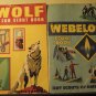 Wolf (1972) & Webelos (1973) Boy Scout books handbooks both w/ parents' supplement