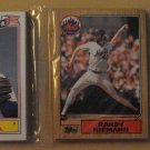 1987 Topps Baseball rack pack unopened 48 cards! (hanging rak paks) Nolan Ryan on top Clemens/back