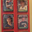 TWO unopened 1987 Donruss Baseball card Blister rack packs (hanging rak paks) Roger Clemens on top