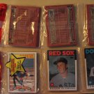 TWO unopened 1986 Topps Baseball card rack packs (hanging rak paks) Roger Clemens on top & bottom