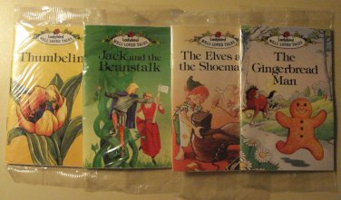 Four Ladybird & Long John Silver's Classic tales books - complete set! Thumbelina Jack Beanstalk +