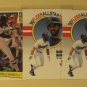 5 Harold Baines baseball cards, rookie, Topps, Donruss, Fleer