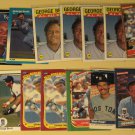 51 George Brett baseball cards, Donruss, Score, Topps, Upper Deck, Fleer, many more NM/M