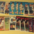 24 Steve Carlton baseball cards, Donruss, Fleer, Topps, Sportflics,  NM/M