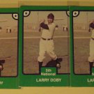 Three (3) 1984 5th Annual National Sports Collector's Convention Larry Doby Baseball card