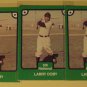 Three (3) 1984 5th Annual National Sports Collector's Convention Larry Doby Baseball card