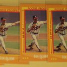 7 Tom Glavine baseball cards, rookie, Fleer, Score, NM/M
