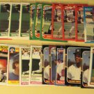 36 Rickey (Ricky) Henderson baseball cards, Donruss, Fleer, Topps, NM/M