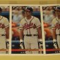 6 Dave (David) Justice baseball cards, Upper Deck, Topps, Bowman, NM/M