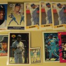 10 Bo Jackson baseball cards, Fleer, Topps, Upper deck, Bowman, NM/M