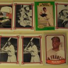 8 Willie Mays baseball cards, Baseball Legends & Willie Mays Story, NM/M, Giants