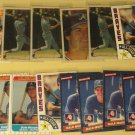 20 Dale Murphy baseball cards, Donruss, Sportflics, Topps, Fleer, NM/M