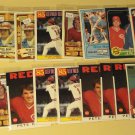 55 Pete Rose baseball cards, Donruss, Fleer, Topps, Permagraphics, NM/M
