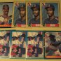 8 Devon White baseball cards, Donruss, Fleer, Topps, NM/M