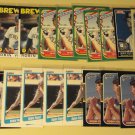 60 Robin Yount baseball cards, Donruss, Fleer, Topps, Sportflics, Upper Deck, NM/M