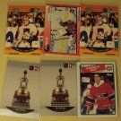 6 Patrick Roy Hockey cards, Topps, Pro Set, Score NM/M