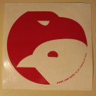 DC Comics Hawk & Dove promo promotional sticker, unused, 4" diameter. 1997