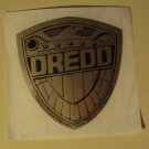 DC Comics Judge Dredd badge promo promotional sticker, unused, 1994, 3" x 3"