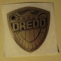DC Comics Judge Dredd badge promo promotional sticker, unused, 1994, 3" x 3"