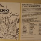 Marvel Comics Inferno storyline promotional promo checklist flyer, 1988