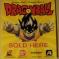 DragonBall Z sold here window door sign sticker decal, 5" x 5.5"