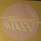 DC Comics The Flash unused emblem window sticker decal, 8" x 13.5"