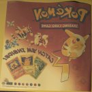 Pokemon Trading Card Game (TCG) unused window sticker decal, 9" x 9", 1998 Gotta Catch 'em all!