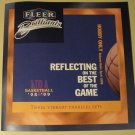 1998 - 1999 Fleer Brilliants promo promotional basketball foldout poster/flyer