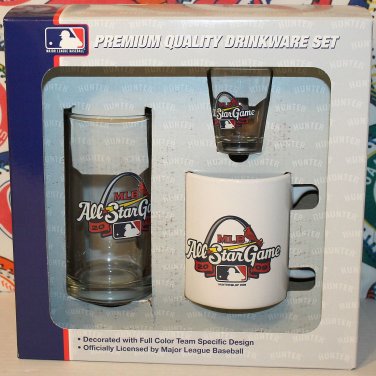 2009 MLB All-Star Baseball Premium Drinkware (barware) set, MIB St. Louis Cardinals