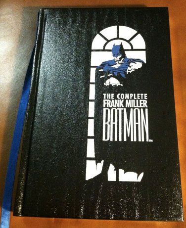 The Complete Frank Miller Batman LEATHER hardback HC, 1st print 1989 NM/M Old Store stock never read