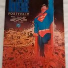 1986 History of the DC Universe Portfolio, complete, 10 plates, various artists, Batman, Superman