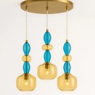 glass chandelier , glass pendant lights set of 3 with brass base glass chandelier , glass pendant lights set of 3 with brass base