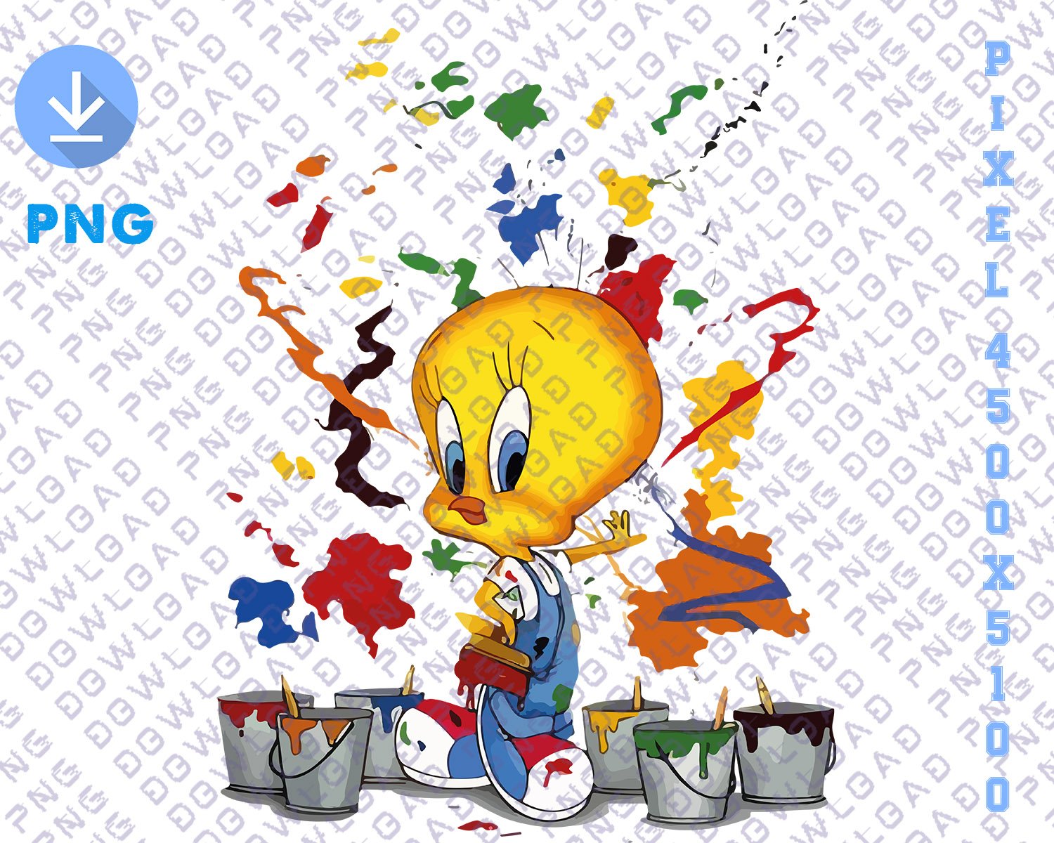 Tweety picture design prints dowload png,Tweety picture custom file png