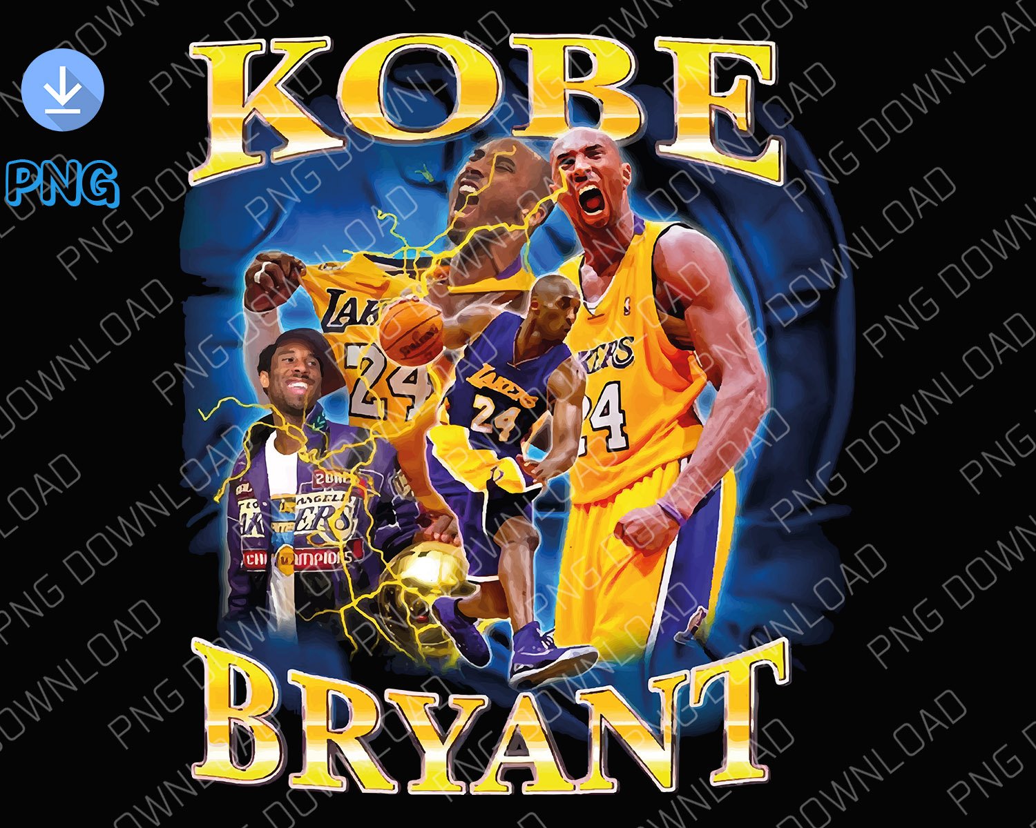 Kobe Bryant Cool sports posters prints dowload digital