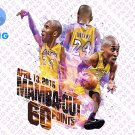 Mamba Out bryant prints posters dowload png