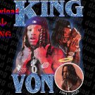king von Oldschool Rap  prints dowload file png black background