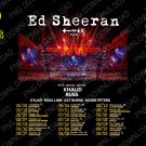 ed sheeran tour back  2023 design art file png
